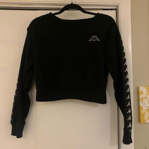 KAPPA long sleeve crop sweatshirt